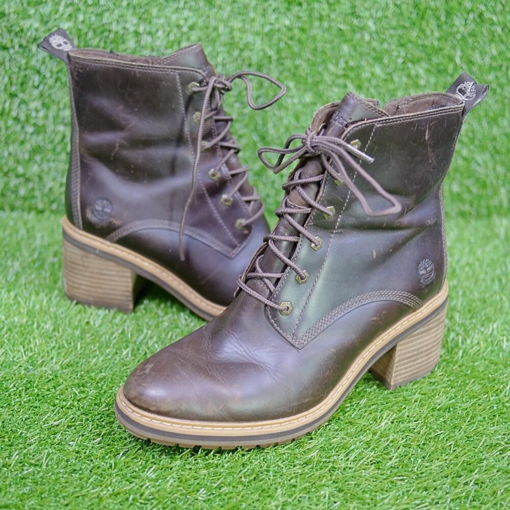 Timberland Sienna High Waterproof Side‎ Zip Boots - Women's Size 8.5